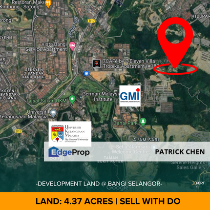 Development Land for Sale @ Bangi, Selangor, Selangor, Bangi