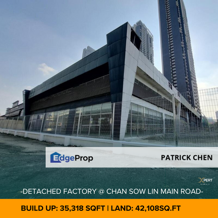 Detached Factory / Warehouse @ Sungai Besi Jalan Satu Chan Sow Lin, Kuala Lumpur 🏭, Kuala Lumpur, Pudu