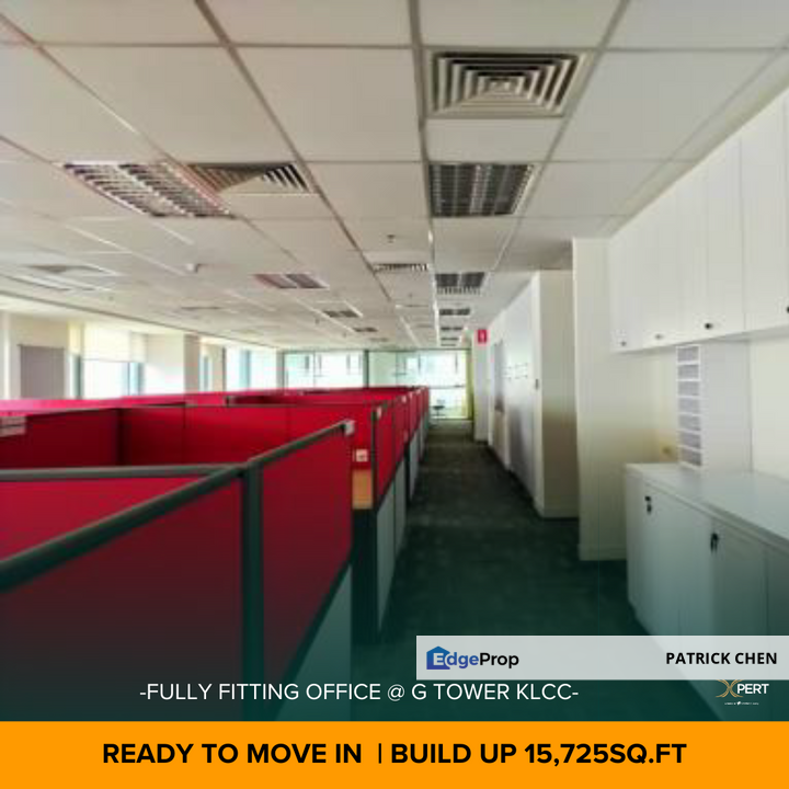 130 Work Stations | Fully Fitted MSC Office for rent @ G tower, KL City Centre, Kuala Lumpur, Kuala Lumpur, KLCC