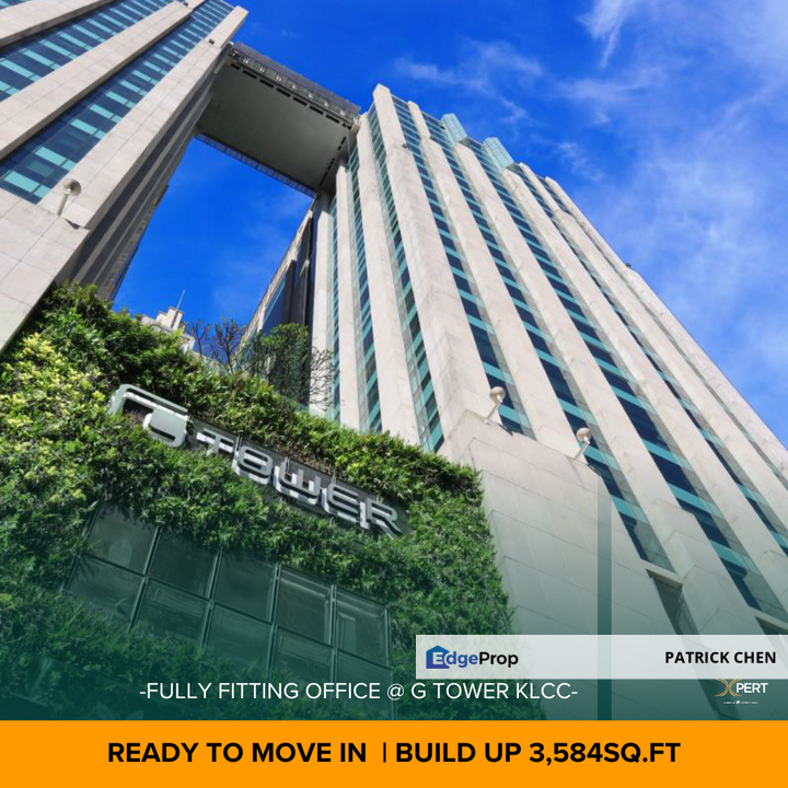 KLCC Fully Fitted MSC Office for rent @ G tower, KL City Centre, Kuala Lumpur, Kuala Lumpur, KLCC