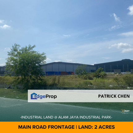 {Mian Road} 2 acres Industrial Land @ Alam Jaya Industrial Park, Bandar Puncak Alam, Selangor , Selangor, Bandar Puncak Alam