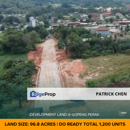 96.8 acres Development Land, Gopeng Perak, Perak, Gopeng