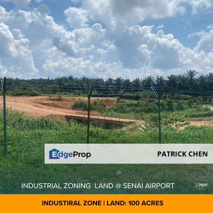 RM20psf ONLY! Agricultural land in Industrial zone next to Senai Airport City, Senai Industrial Park, Senai, Johor 🏭, Johor, Senai