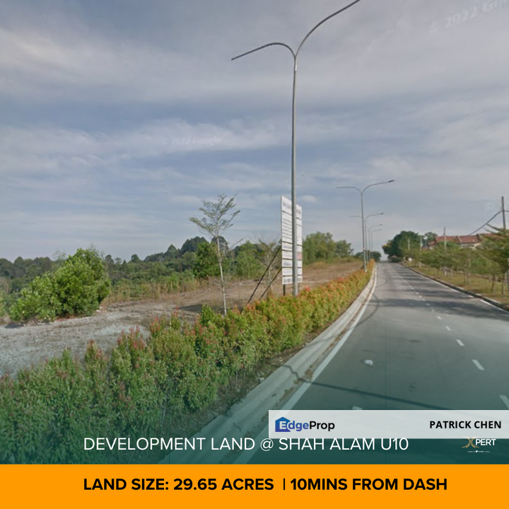 29.65 acres Development Land for Sales @ Shah Alam U10, Bukit Jelutong Shah Alam, Selangor, Selangor, Shah Alam