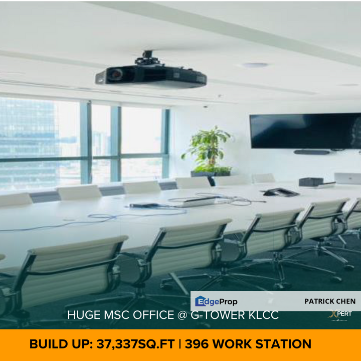 395 Work Stations | Fully Fitted MSC Office for rent @ G tower, KL City Centre, Kuala Lumpur, Kuala Lumpur, KLCC