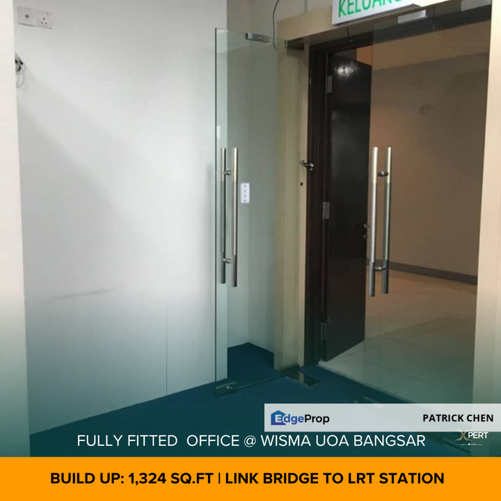 Fully Fitted Office for Rent @ Menara UOA Bangsar, Bangsar, Kuala Lumpur, Kuala Lumpur, Bangsar