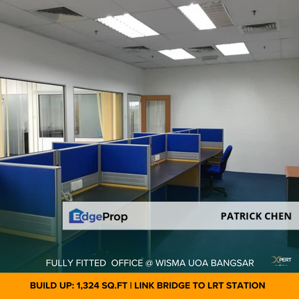 Fully Fitted Office for Rent @ Menara UOA Bangsar, Bangsar, Kuala Lumpur, Kuala Lumpur, Bangsar