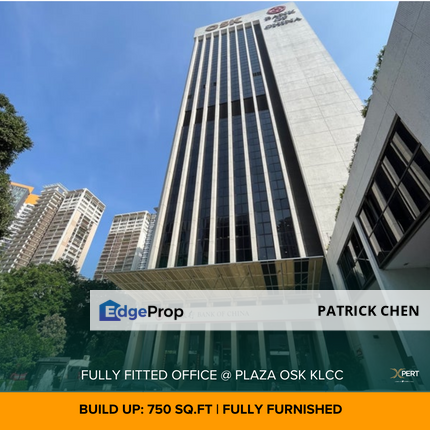 KLCC Fully Furnished Office @ Plaza OSK, KL City Centre, Kuala Lumpur, Kuala Lumpur, KLCC