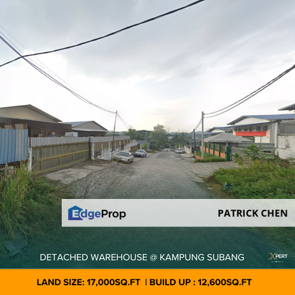 Detached warehouse For Rent @ Taman Subang Perdana, Kampung Baru Subang, Shah Alam U9, Selangor, Shah Alam