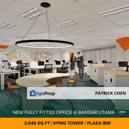 Newly Fully Fitted Office @ IBM / KPMG Tower, Bandar Utama, Selangor, Selangor, Bandar Utama