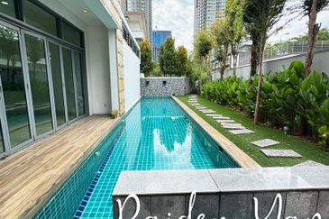 Private Pool Bungalow The Residence at Mont Kiara - Limited for rent, KL, PJ, Mont Kiara, Luxury Home