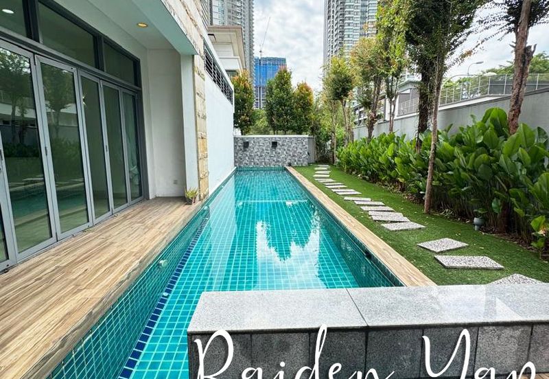 Private Pool Bungalow The Residence at Mont Kiara - Limited for rent, KL, PJ, Mont Kiara, Luxury Home