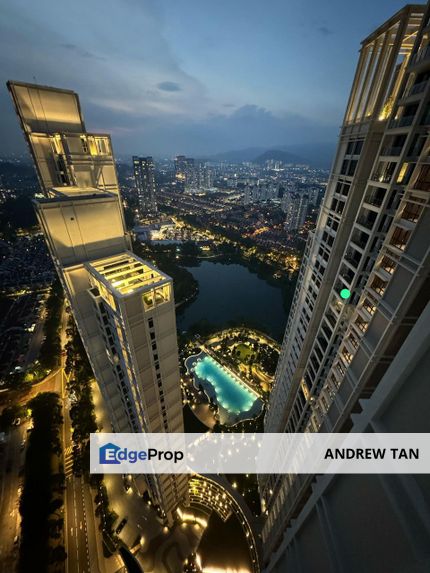 1 bedder, high floor unblocked views, Kuala Lumpur, Desa Parkcity