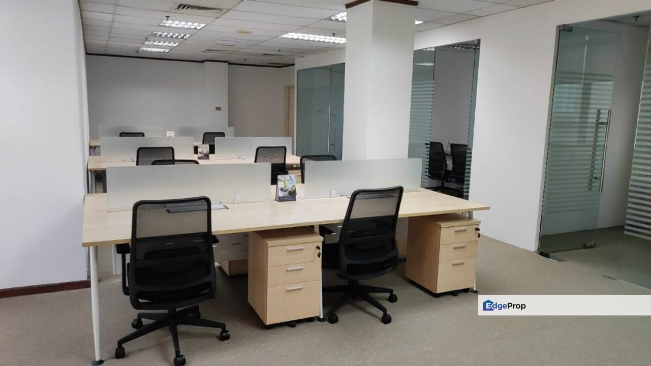 UOA Jalan Pinang Fully Furnished Office For Rent for Rental @RM6 By HO CHIN  KUN 