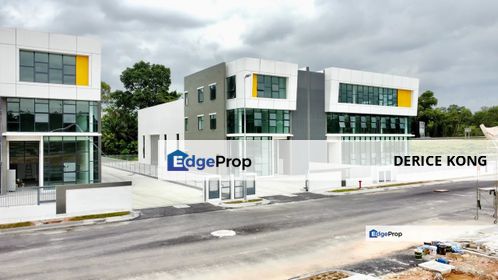 (3 Sty W/Lift) Rawang Taman Perindustrian UB Semi Detached Factory For RENT, Selangor, Rawang