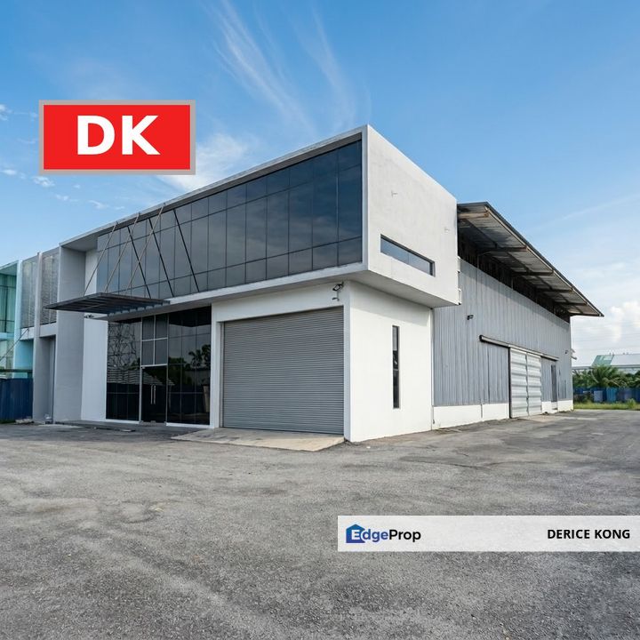 Meru Semi-D Factory Warehouse for Rent, Selangor, Klang