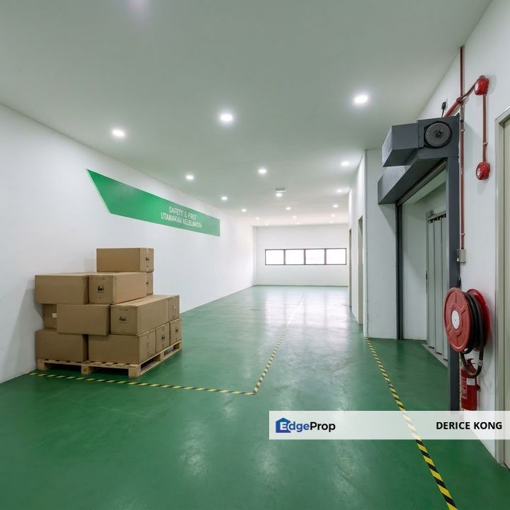 Meru, Kapar, Klang Factory Warehouse, Modern Facade for Sale, Selangor, Klang