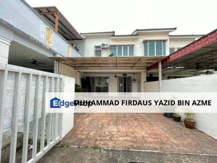 FACING OPEN + FULLY FURNISHED | Double Storey Terrace Aquila Taman Alam Sutera, Puncak Alam, Selangor, Bandar Puncak Alam