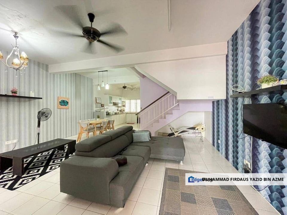 FACING OPEN + FULLY FURNISHED | Double Storey Terrace Aquila Taman Alam Sutera, Puncak Alam, Selangor, Bandar Puncak Alam