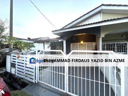 END LOT + FACING FIELD + FULLY EXTENDED | Single Storey Terrace Sri Siantan Taman Sri Andalas Klang, Selangor, Klang