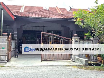 FACING OPEN | Single Storey Terrace, Taman Impian Murni, Jalan Junid, Muar, Johor, Muar