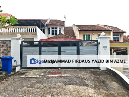 FACING OPEN + EXTENDED | Double Storey Terrace Seksyen 8 Shah Alam, Selangor, Shah Alam