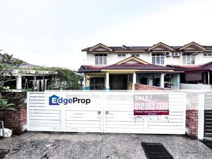 END LOT + HUGE CAR PORCH | Double Storey Terrace Taman Cenderawasih, Olak Lempit Banting, Selangor, Banting