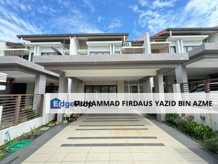 FACING OPEN SPACE | Double Storey Superlink, Tari 3, Alam Impian, Selangor, Shah Alam