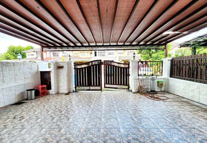  FULLY EXTENDED | Double Storey Terrace Jalan Adang, Bukit Jelutong, Shah Alam