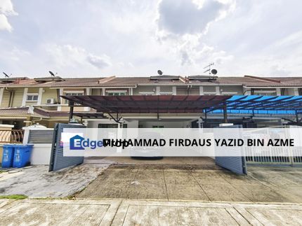 FACING OPEN | EXTENDED Double Storey Superlink  Sunway Kayangan  U9 Shah Alam, Selangor, Shah Alam