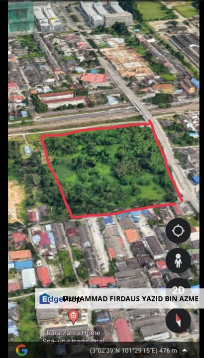 FREEHOLD RESIDENTIAL LAND | High Density Strategic Land at Padang Jawa Shah Alam, Selangor, Shah Alam
