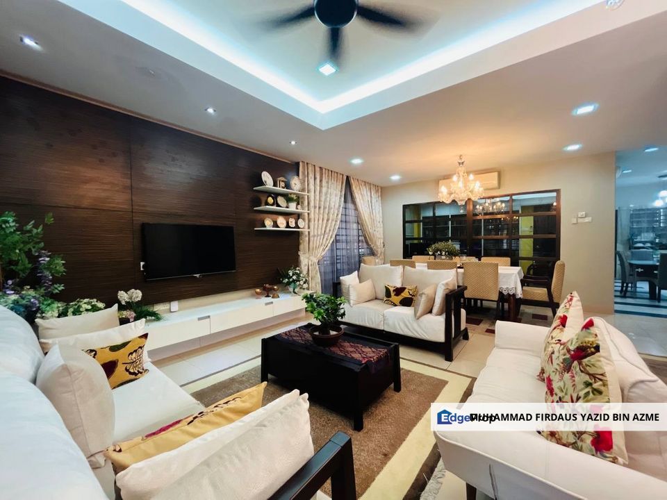 RENOVATED FULLY FURNISHED | Double Storey Semi-D Desa Alam, Jalan Pegaga, Seksyen U12, Shah Alam, Selangor, Shah Alam