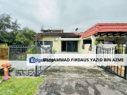 HOT AREA BEST VALUE | Single Storey Terrace Jalan Wira Taman Maluri Cheras , Kuala Lumpur, Cheras
