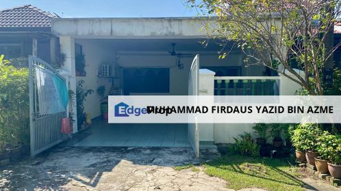 SEKSYEN 25 FACING PLAYGROUND | Single Storey Terrace Taman Sri Muda Shah Alam, Selangor, Shah Alam
