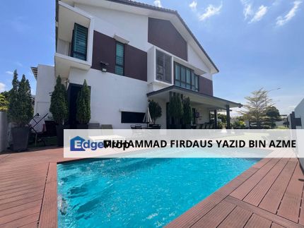 BANDAR BUKIT RAJA | END LOT Double Storey Terrace With Private Pool, Selangor, Klang