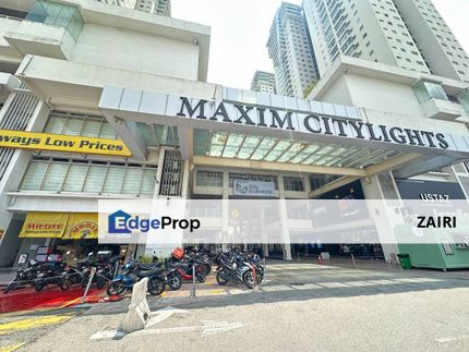 3 Storey Shop Corner, Maxim Citylight, Sentul KL, Kuala Lumpur, Sentul