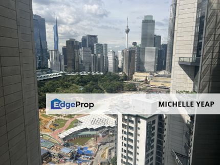 The Troika KLCC Part Furnished Condo on high floor with Stunning Views Prime KLCC Location Top-Notch Amenities for Rent, Kuala Lumpur, KL City