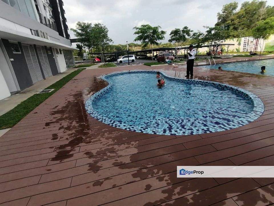 Apartment Perdana Park,Bandar Tasik Puteri Rawang with Swimming Pool and Futsal Court, Selangor, Rawang
