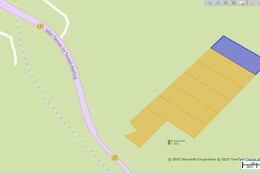 35 Acre Freehold Non Bumi Kerling Facing Main Road  KL-Tanjung Malim