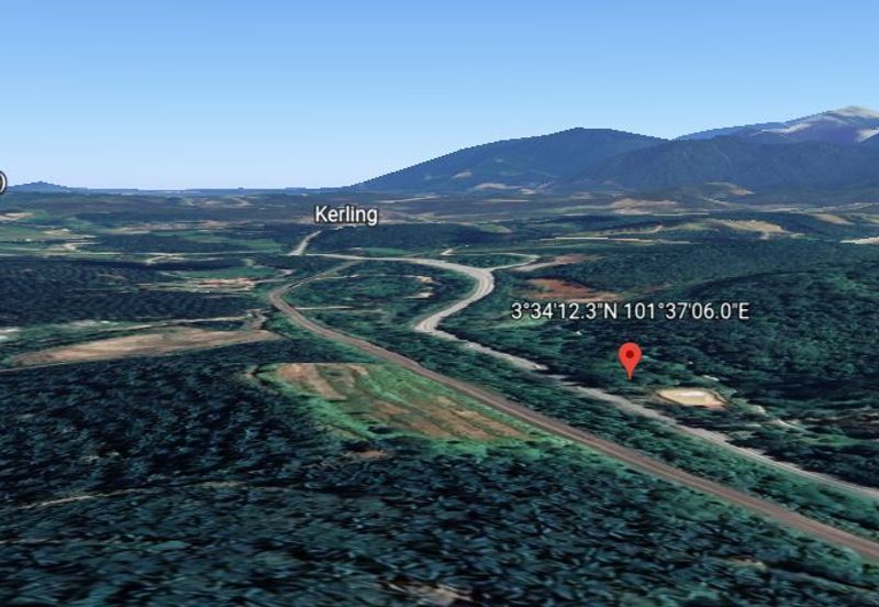 35 Acre Freehold Non Bumi Kerling Facing Main Road  KL-Tanjung Malim