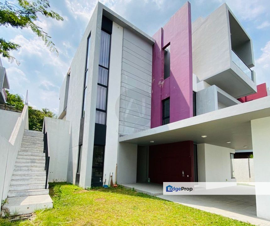 Twin Palms Kemensah 3 Storey Bungalow 6180sqft Freehold With 6 Room, Selangor, Taman Melawati