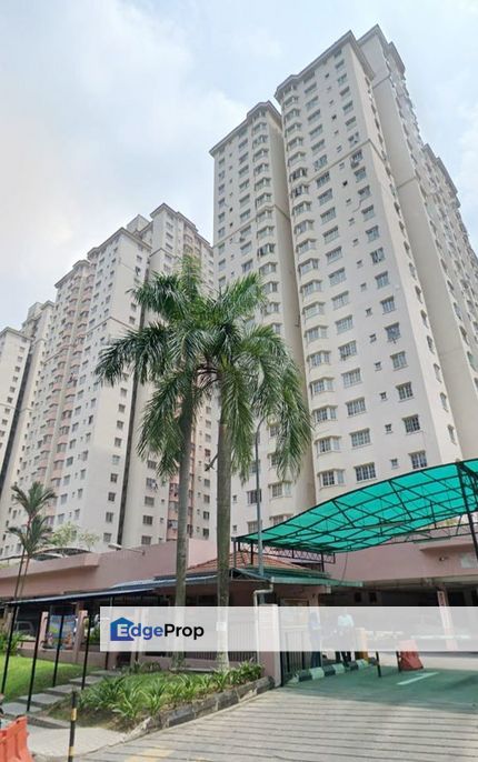 Pangsapuri Mawar Near Lrt Sentul Timur 1005sqft, Kuala Lumpur, Sentul