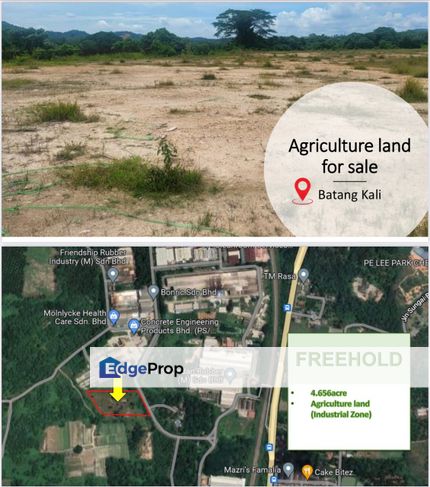 Zoning Industrial Land Non Bumi Freehold MIEL Batang Kali 4.6 Acre, Selangor, Batang Kali