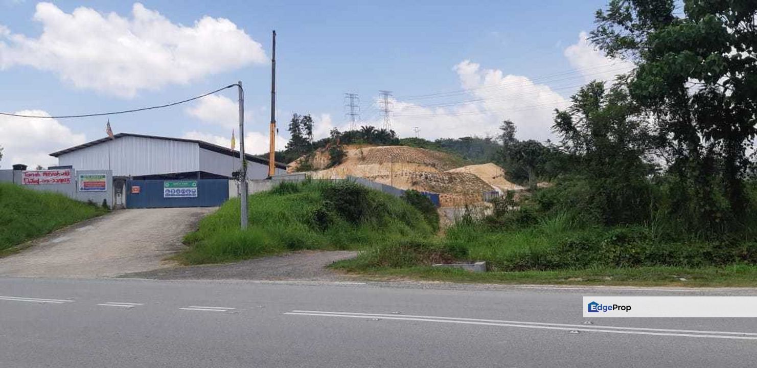 6 Acre Kerling Industrial Land Freehold Non Bumi with 3 Unit Warehouse, Selangor, Kerling