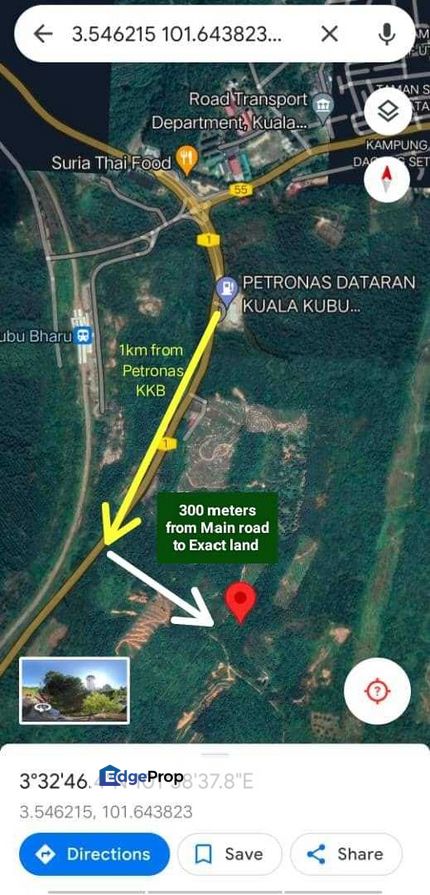 Ampang Pechah 3.9 Acre Freehold Non Bumi with Electicity, Selangor, Hulu Selangor