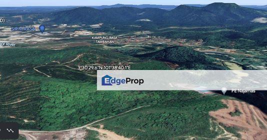 Cheap 10 Acre Bukit Rasa with Water Stream Agri Land Freehold, Selangor, Hulu Selangor