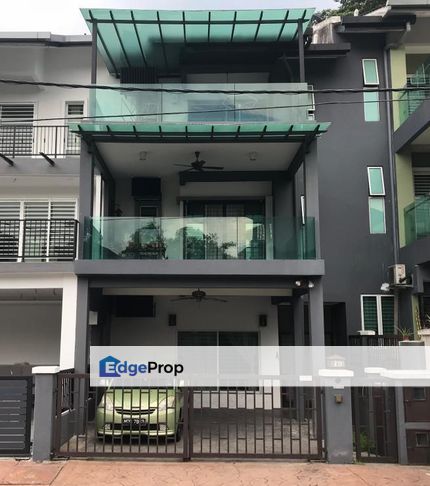 2.5 Storey Terrace Link Full Renovated Sri Damansara 22x75 Full Reno, Selangor, Bandar Sri Damansara