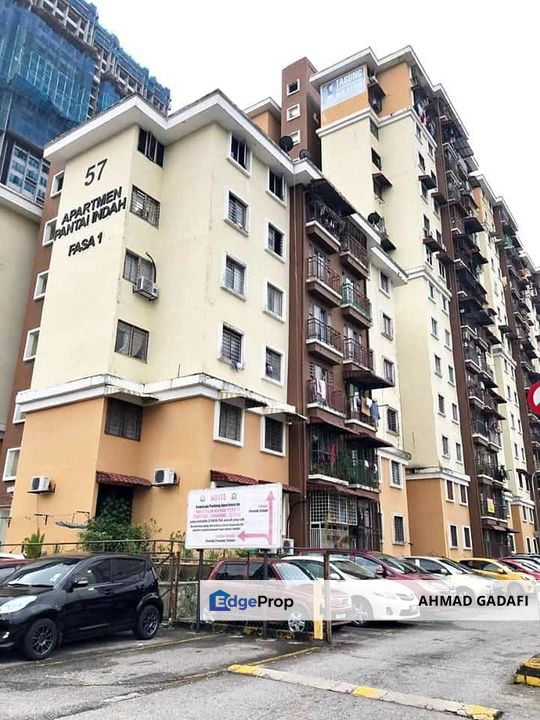 Freehold 2nd Floor Apartment Pantai Indah,Pantai Dalam  Fasa 1, Blok 57 Near KTM Pantai Dalam, Kuala Lumpur, Pantai Dalam/Kerinchi