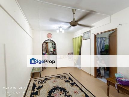 Taman Melati Flat Near LRT Taman Melati Freehold No Restriction, Kuala Lumpur, Setapak