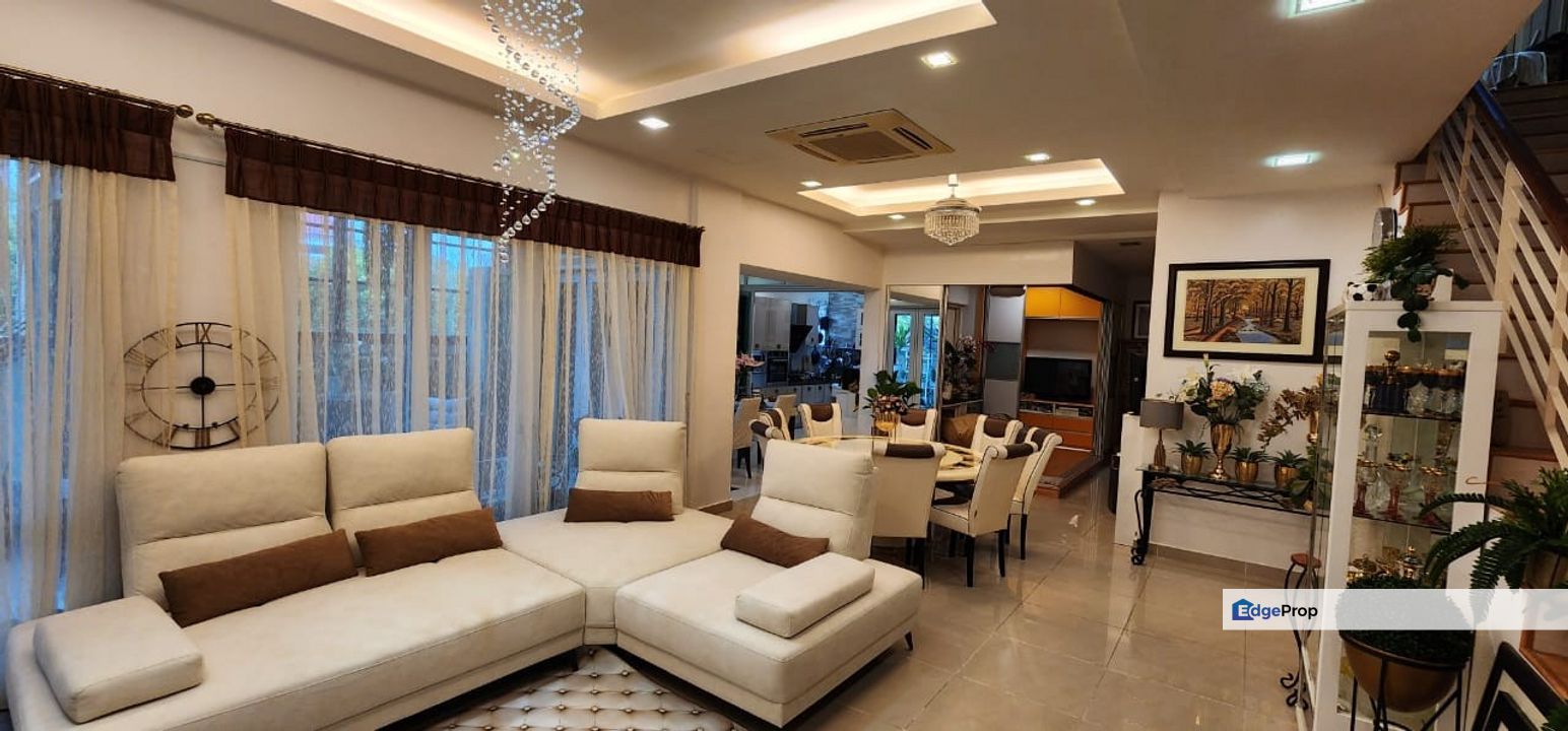 Corner Lot Semi D Cluster  Ampang Saujana  30x60 Gated and Guarded, Selangor, Ampang